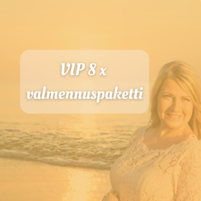 VIP 8 x valmennuspaketti
