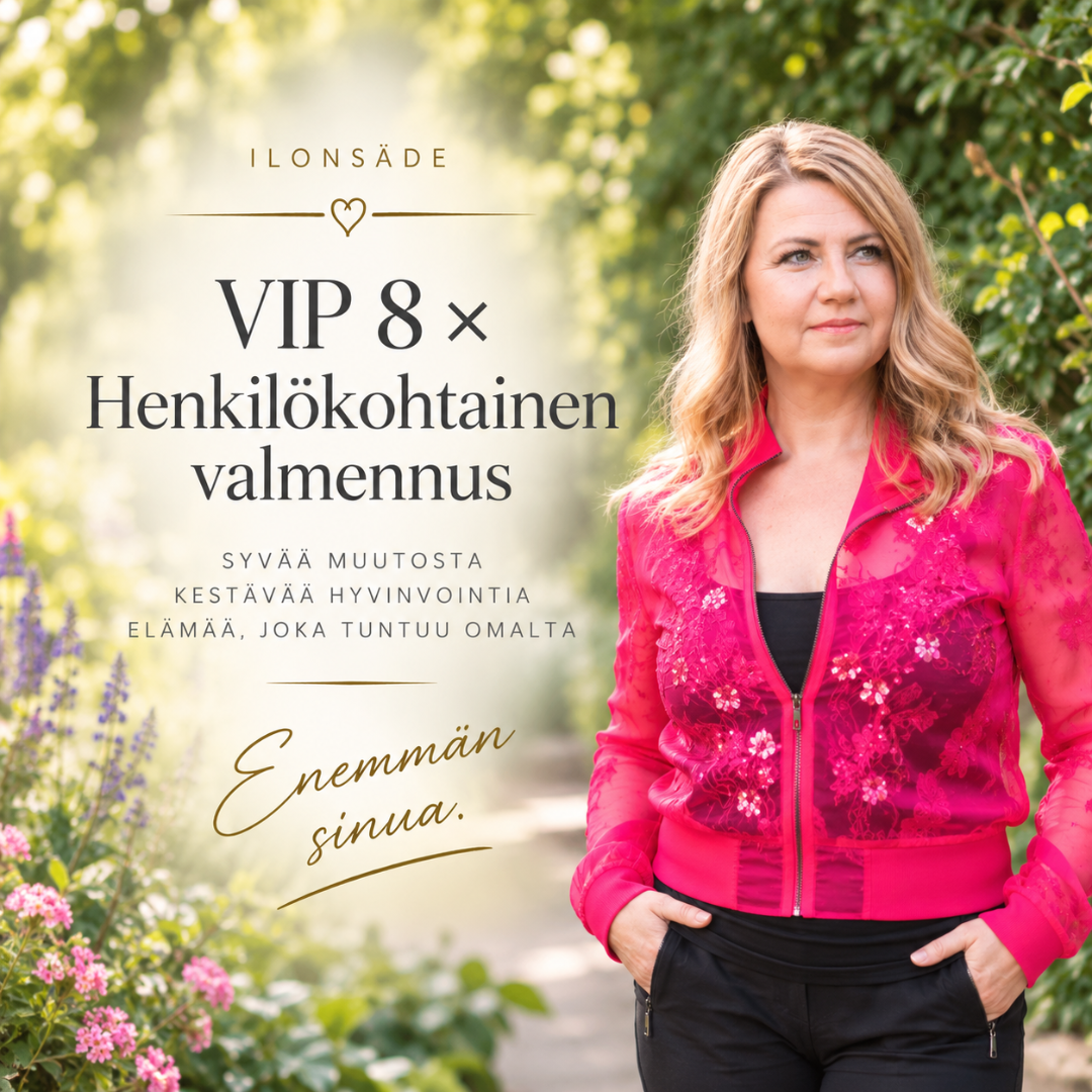 VIP 8 x valmennuspaketti